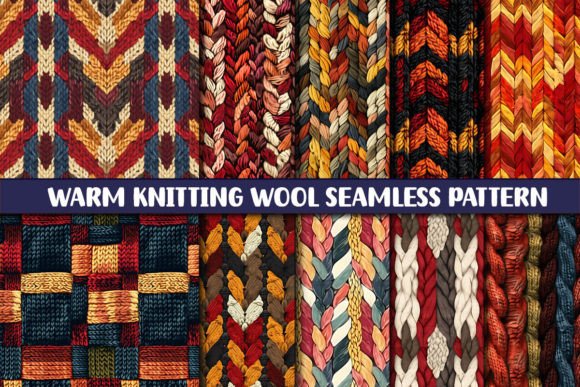 Download Warm Knitting Wool Seamless Patten - Premium Resources