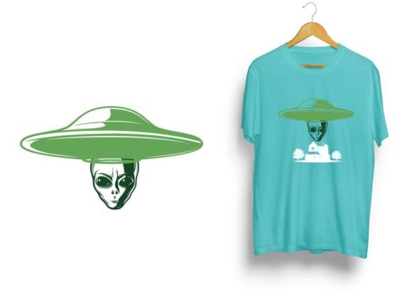 Download Alien Vector T-shirt Design - Design Collection