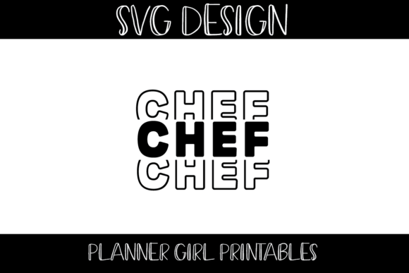 Download Chef SVG Design Occupation T-shirt - Design Collection
