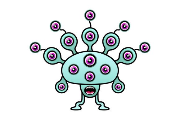 Download Angry Illustration Alien Design Kawaii - Design Collection