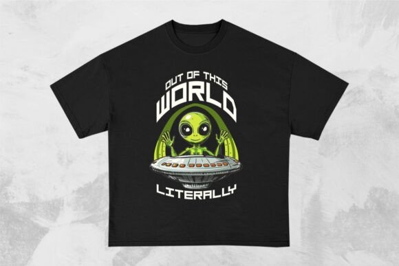 Download Out of This World Funny Alien Design - Design Collection