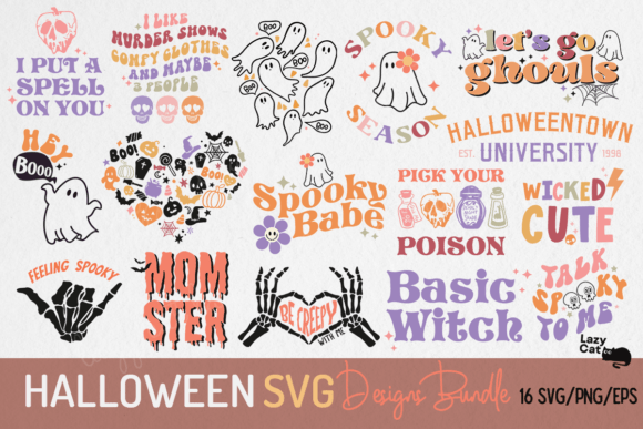 Download Halloween SVG Design Bundle - Design Collection