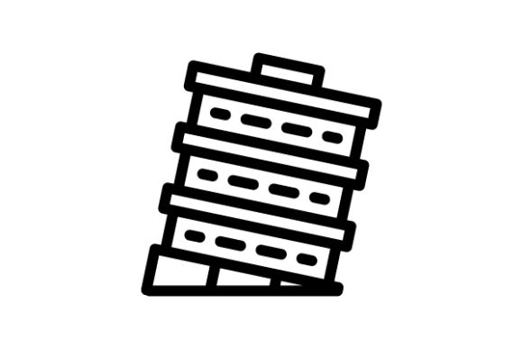 Download Pisa Tower Line Icon Design Vector - Design Collection
