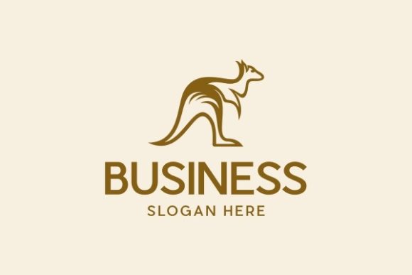 Download Animal Kangaroo Vector Logo Design - Design Collection