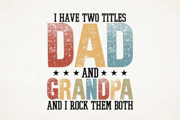Download Dad and Grandpa SVG Retro Tshirt Design - Design Collection