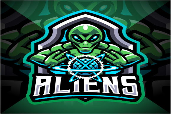 Download Alien Esport Mascot Logo Design - Design Collection