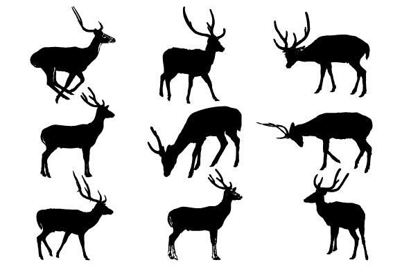 Download Christmas Deer Graphic Design - Design Collection