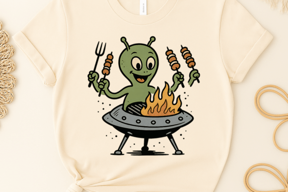 Download Aline BBQ Party T-shirt Design Png Art - Design Collection