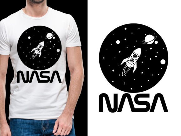 Download Nasa Illustration Tshirt Design - Design Collection