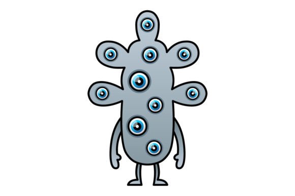 Download Illustration Vector Alien Design Kawaii - Design Collection