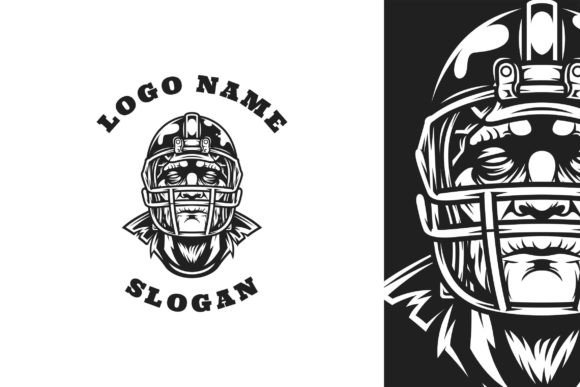 Download Frankenstein Rugby Graphic Logo Design - Design Collection