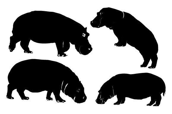 Download Hippo SVG Graphic Design - Design Collection