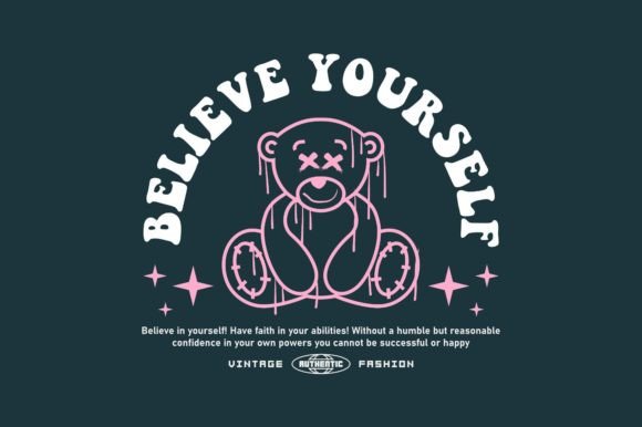 Download Teddy Bear Illustration T Shirt Design - Design Collection