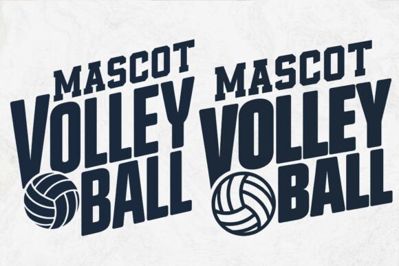 Download Volleyball Mascot SVG Design, Volleyball - Design Collection