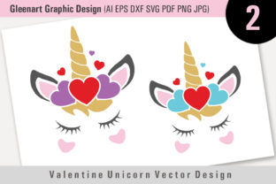 Download Valentine Unicorn Vector Design - Design Collection