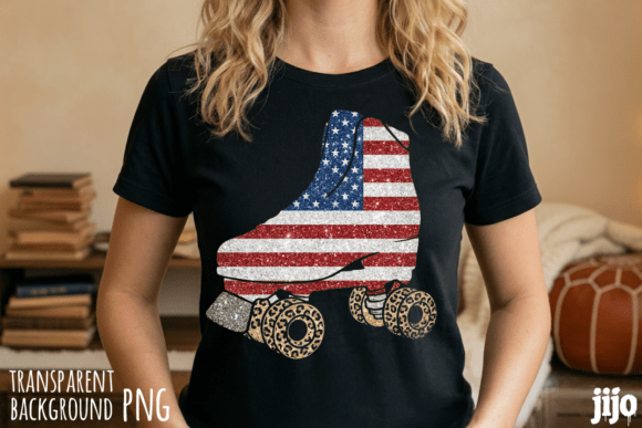 Download American Roller Skate Flag PNG - Skate Collection