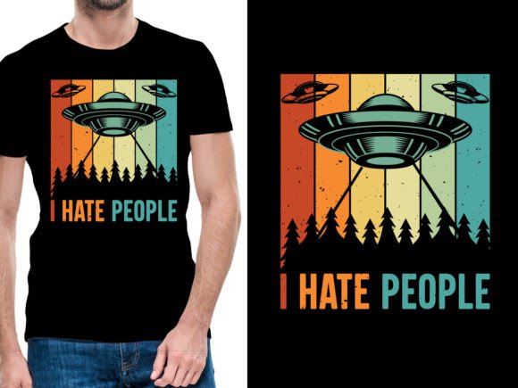 Download Ufo Alien Tshirt Design - Design Collection