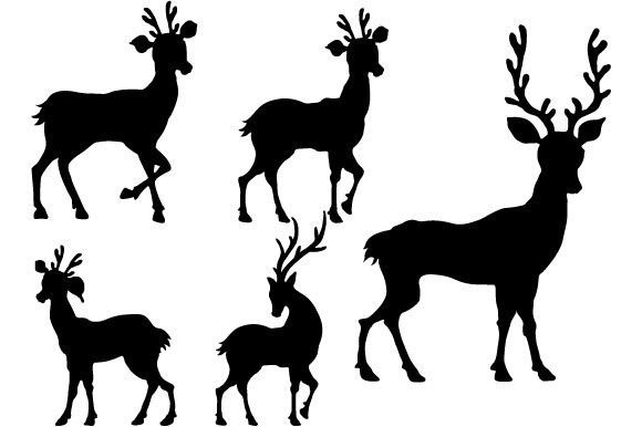 Download Reindeer Vector Graphic Design - Design Collection