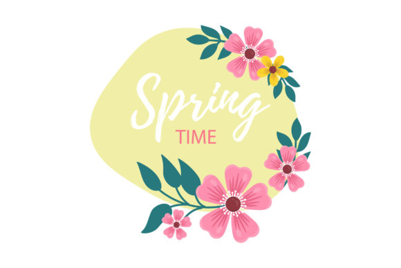 Download Spring Flat Design - Design Collection